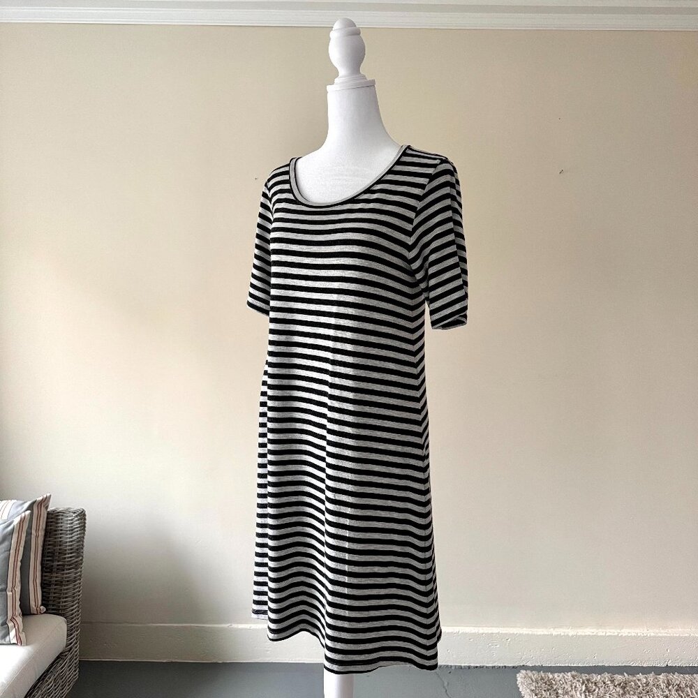 Majestic Filatures Du Lion Deluxe T-Shirt Jersey Striped Dress